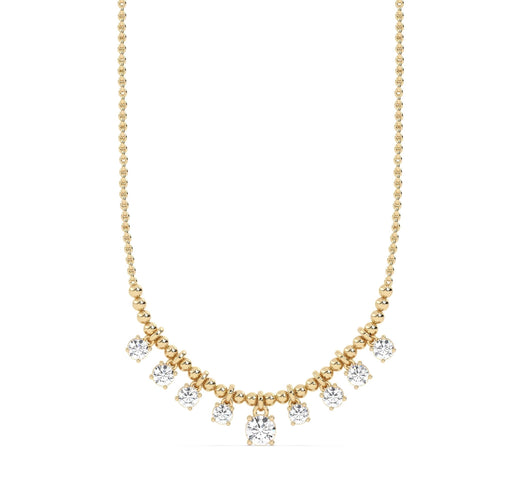 Raindrop Diamond Necklace