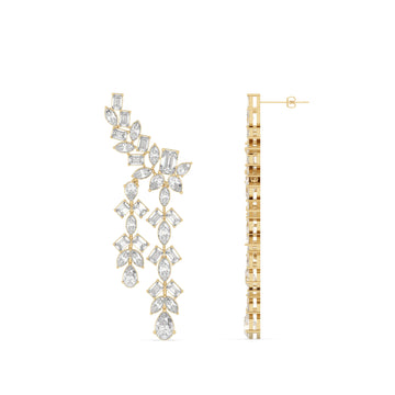 Abstract Chandelier Earrings for women