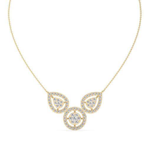 Pear Curl Necklace