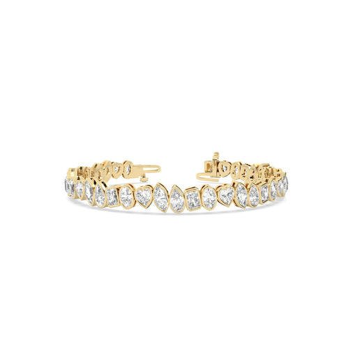 Classic Multishaped Tennis Bracelet