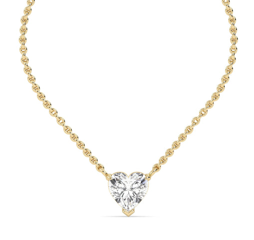 2 Ct Heart Pendant Necklace