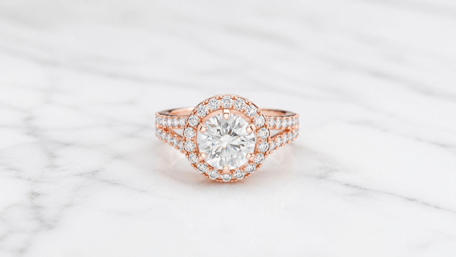 Diagram showing CVD and HPHT diamond creation processes — Stella Fine Jewellery education guide