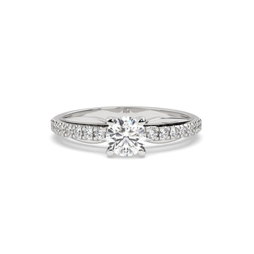 Shop womens lab-diamond gold ring  for wedding