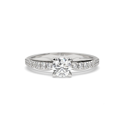 Shop womens lab-diamond gold ring  for wedding