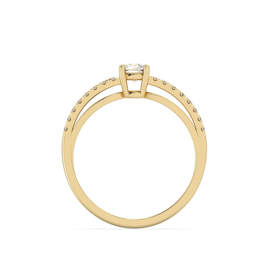 Shop 0.33 Ct Shimmering lab diamond Ring women