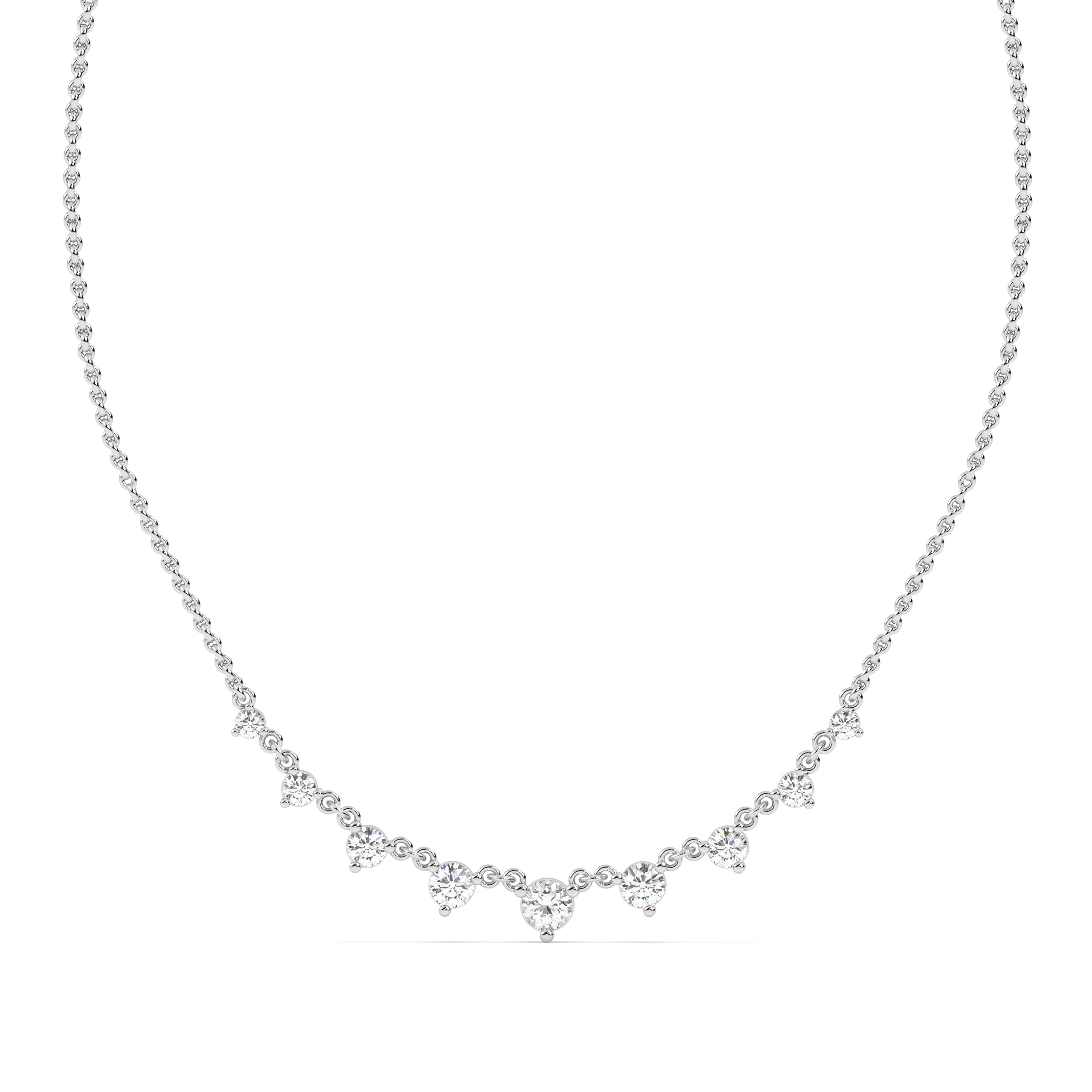 Lab Grown Diamond Necklace – Alamod