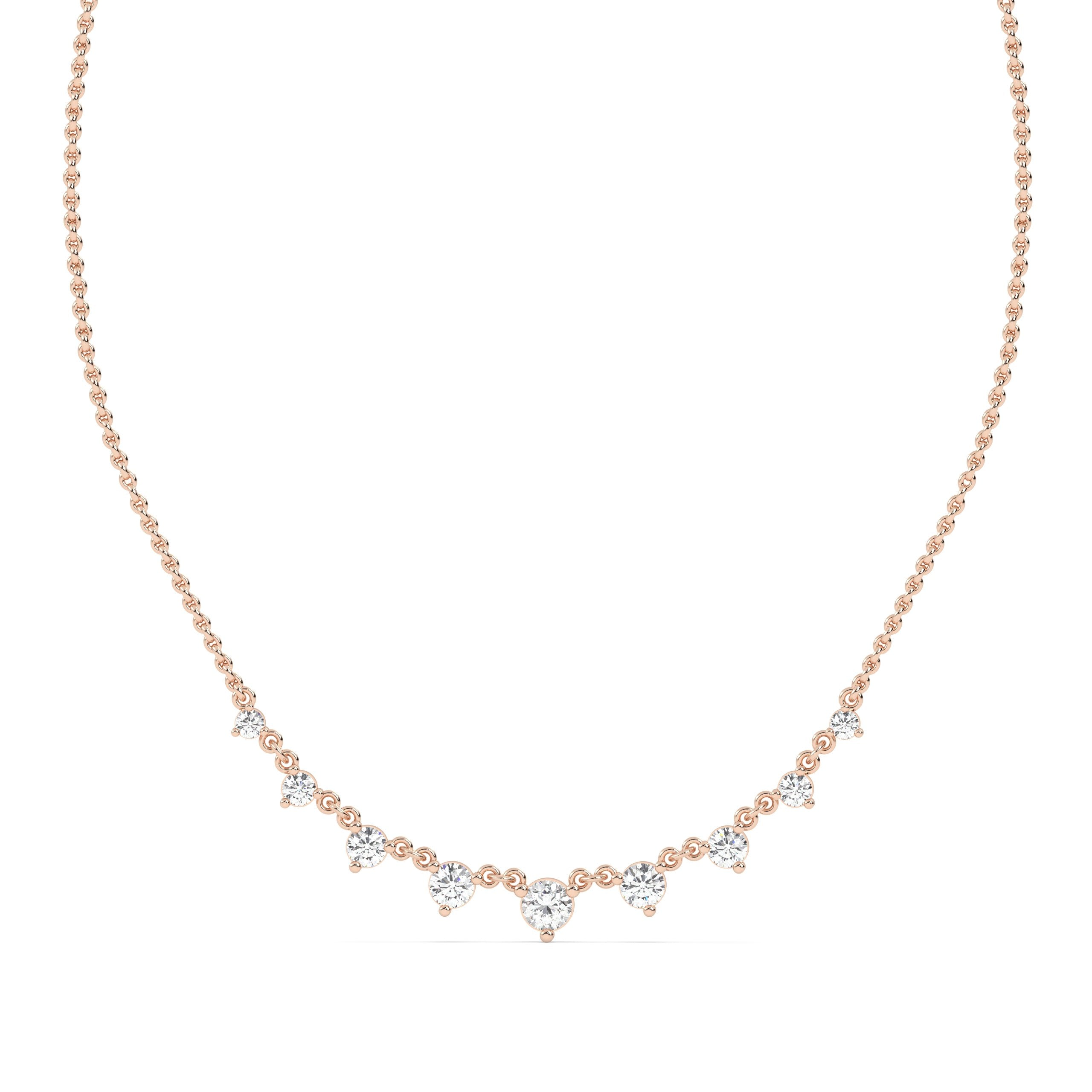 Lab Grown Diamond Necklace – Alamod