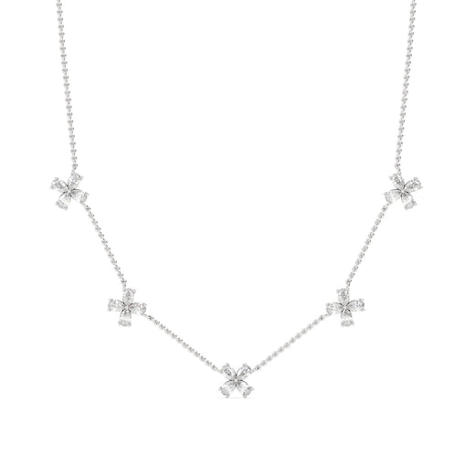 Lab Grown Diamond Necklace – Mini Fleur