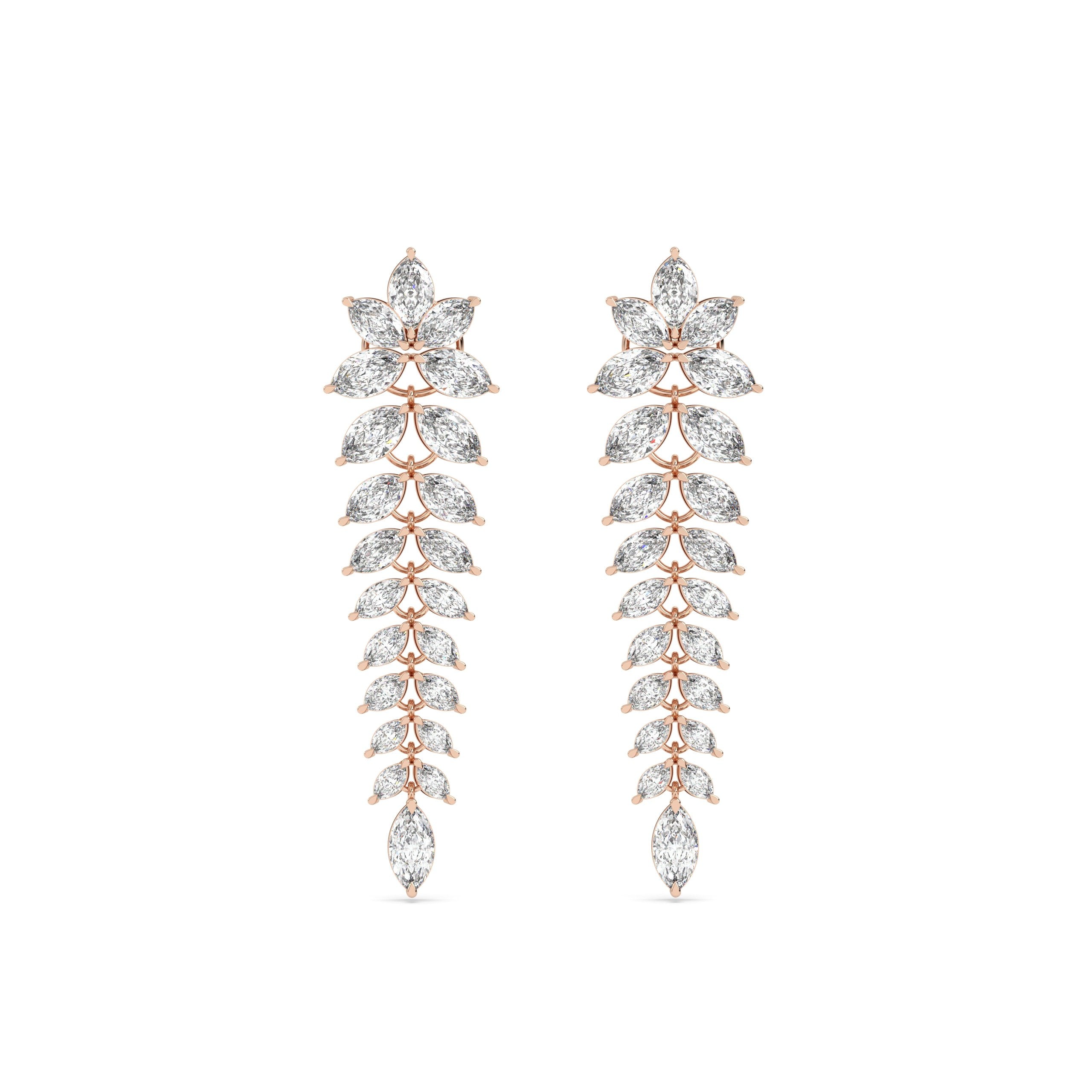 Marquise Strand Earrings