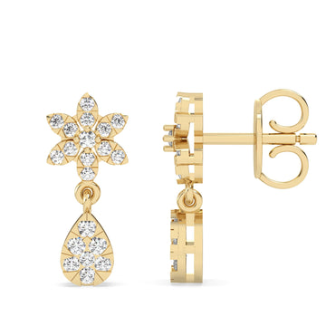 Pear Floret Earrings