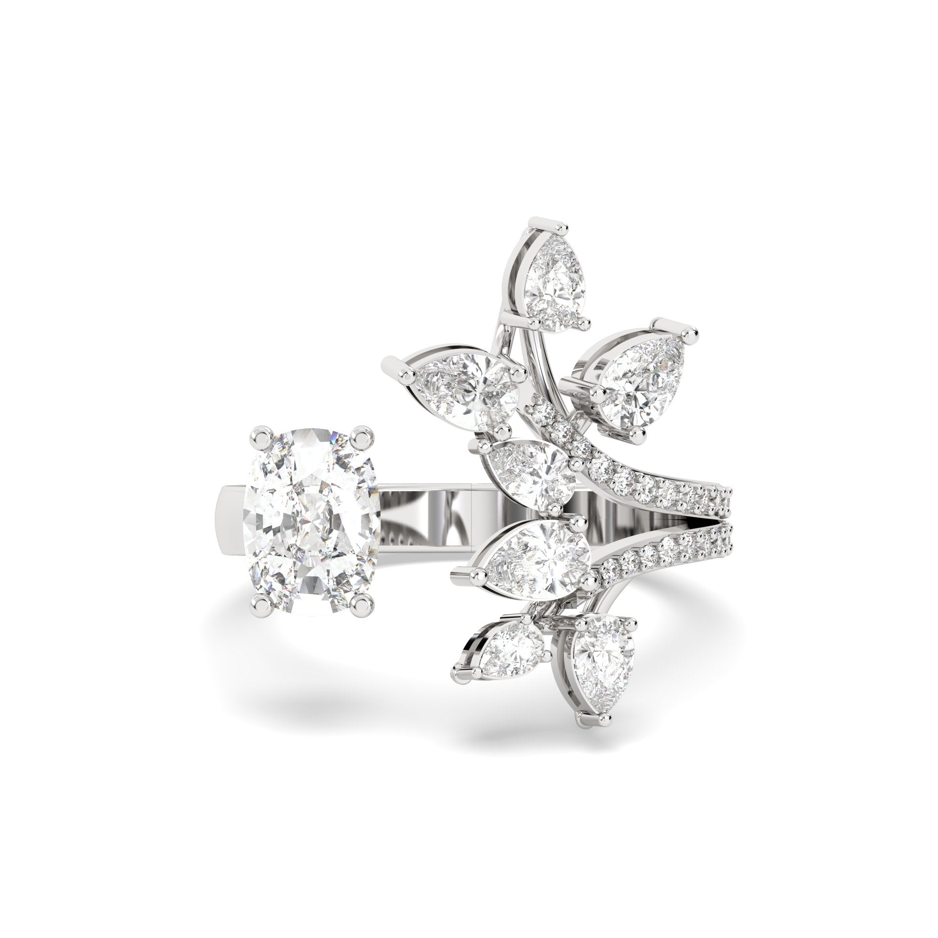 Floret Cocktail Ring for women in gold 18karat