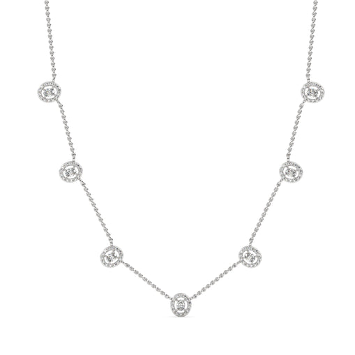 Layering Lab Grown Diamond Necklace – Naqi Station