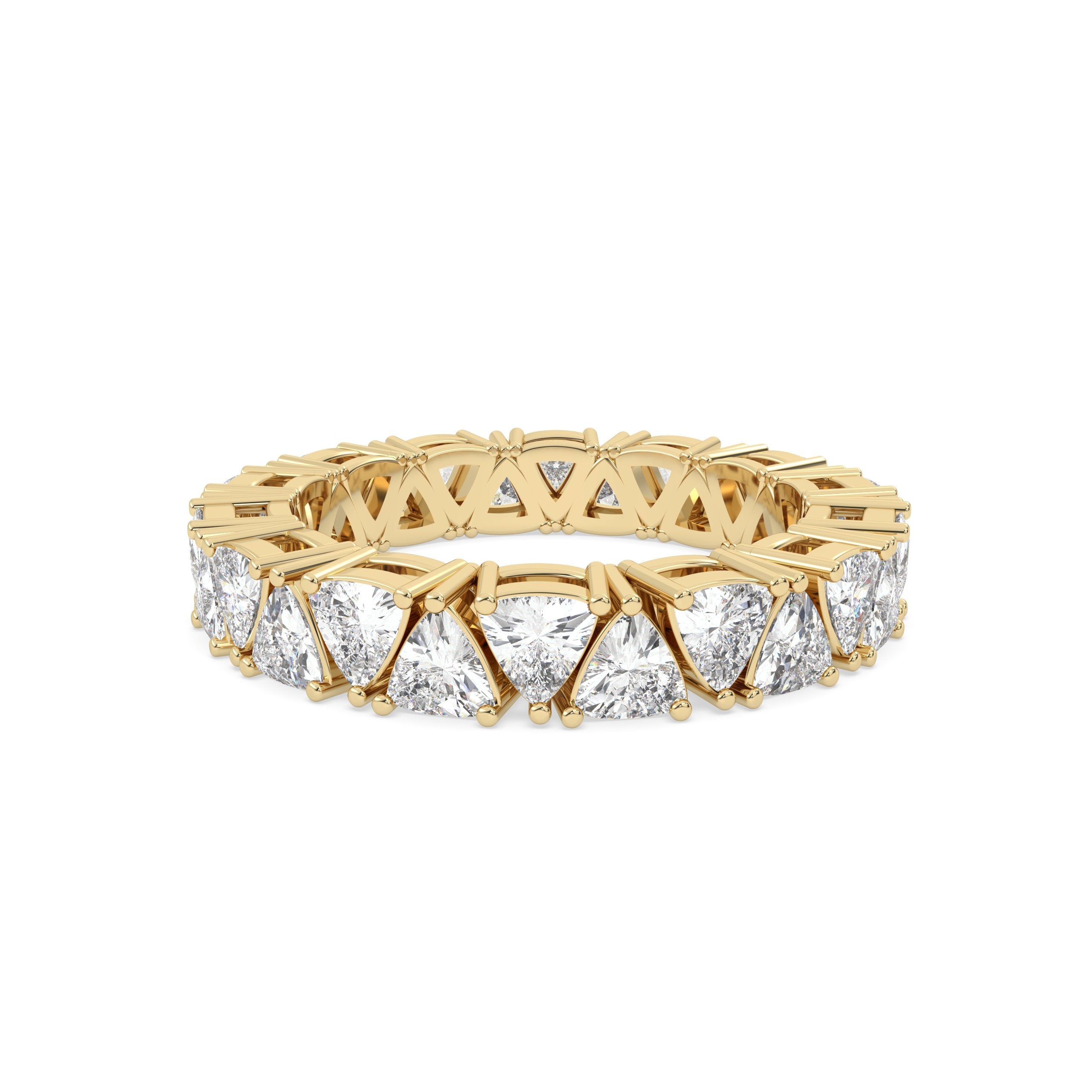 Stackable Lab Grown Diamond Gold & Silver Ring
