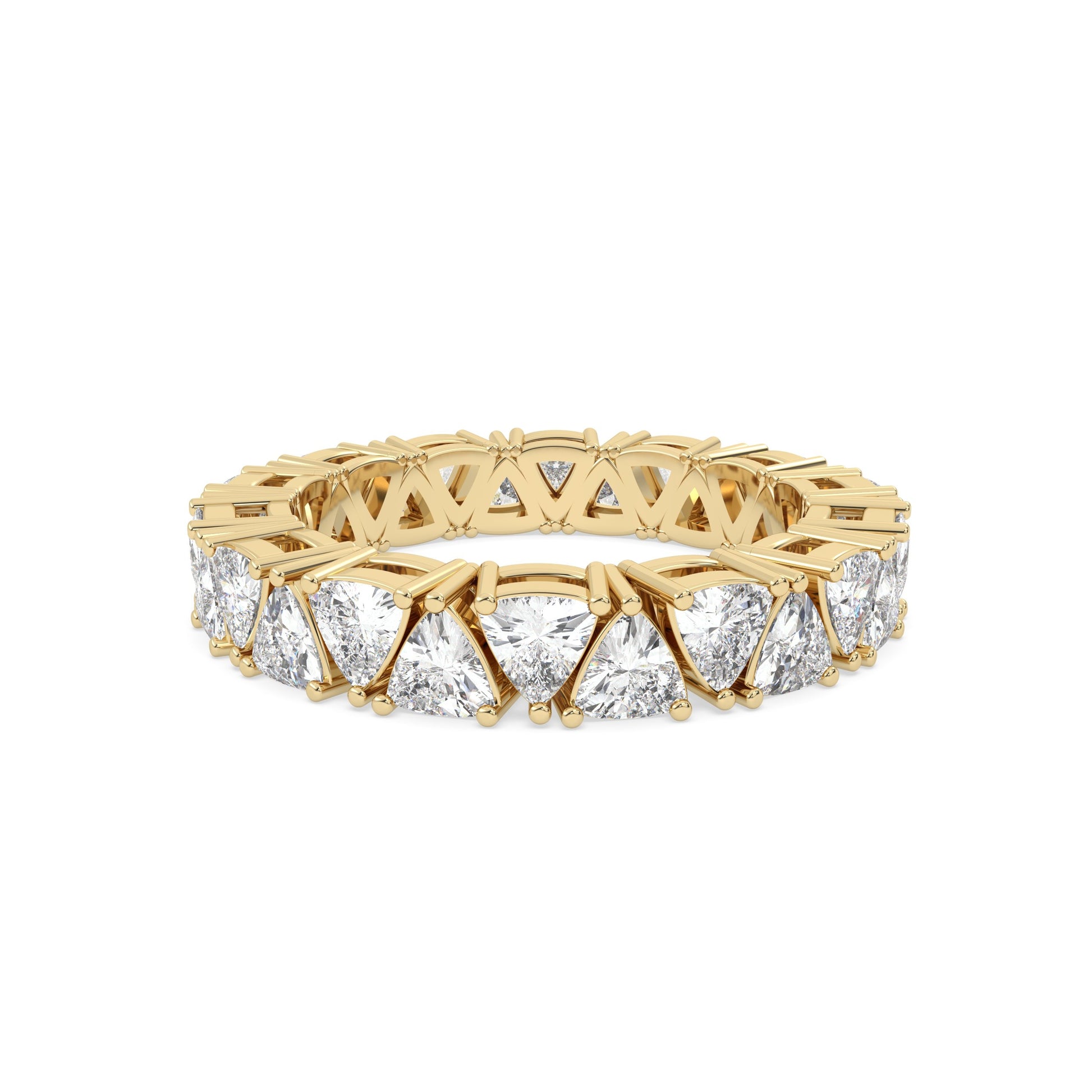 Stackable Lab Grown Diamond Gold & Silver Ring