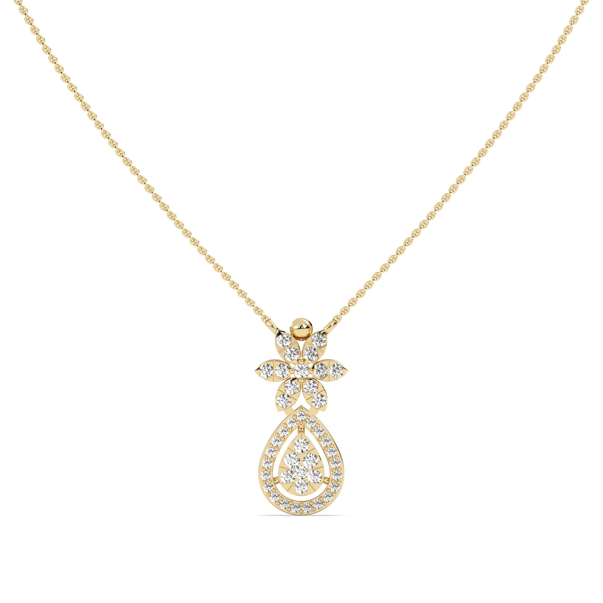 Pear Floret Necklace