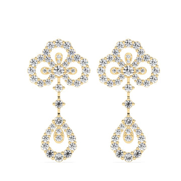 Pear Bond Drop Earrings