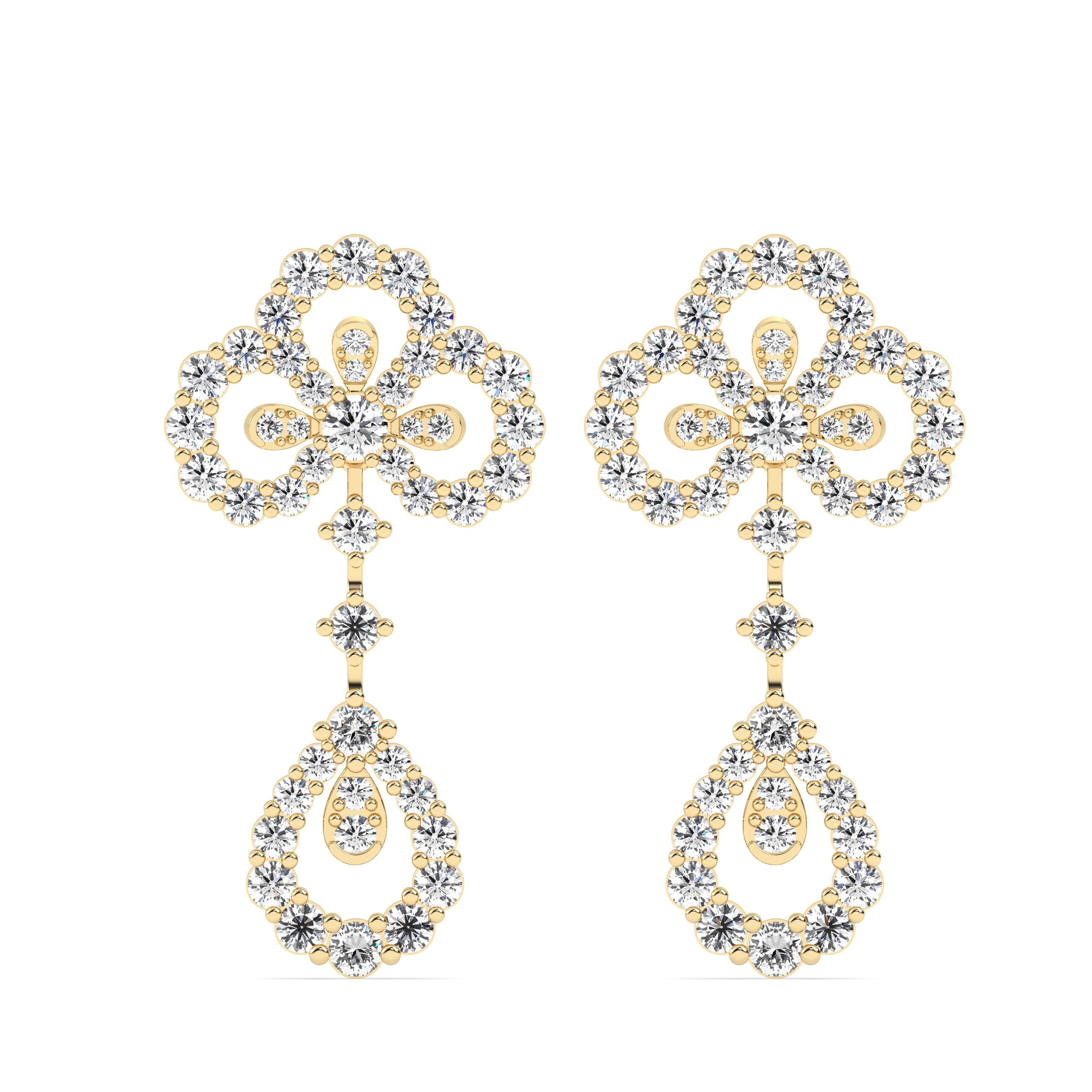 Drop Lab Grown Diamond Earrings – Bond