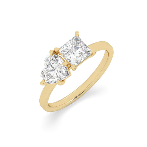 Heart & Princess Toi Et Moi Ring for women