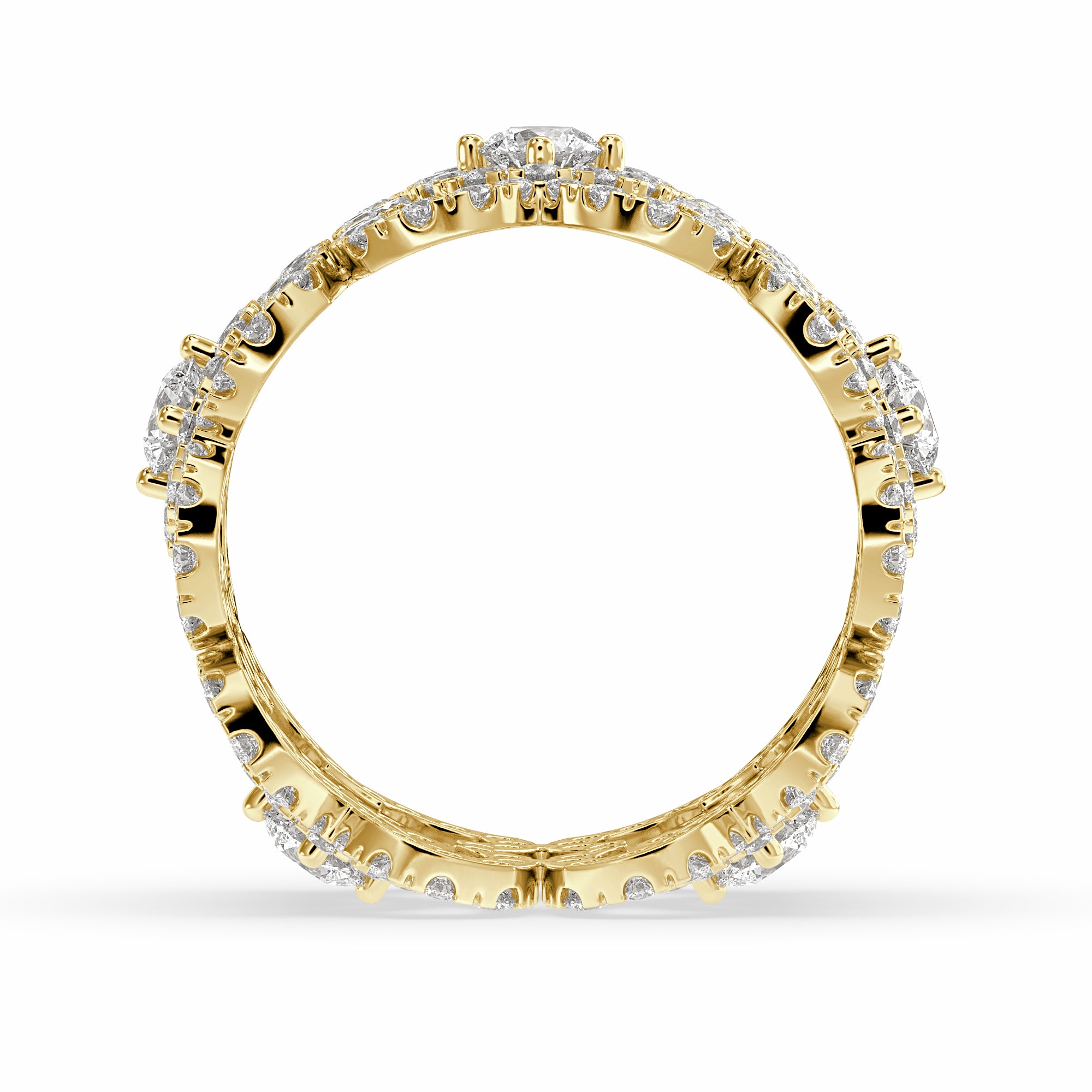 Round Cocktail Lab Grown Diamond Ring – Telīvina