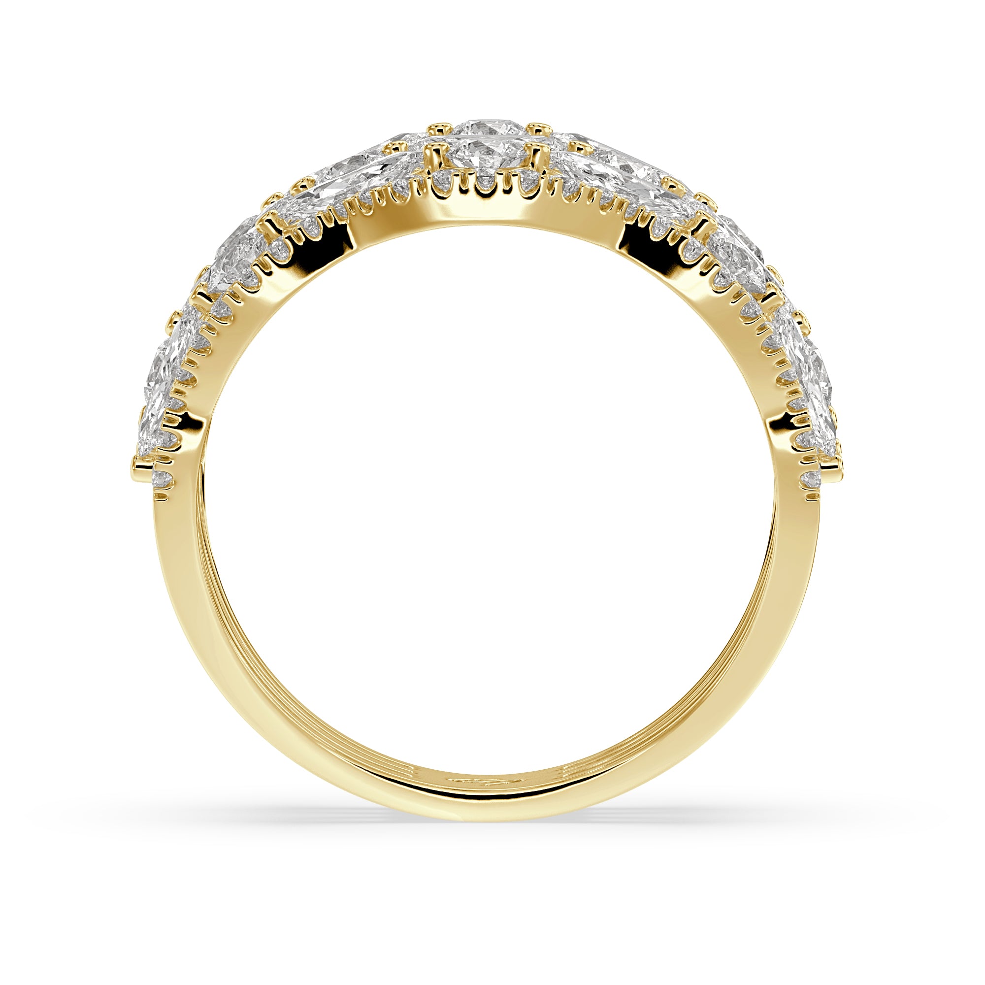 Stackable Lab Grown Diamond Ring – Nafis – 925 Silver