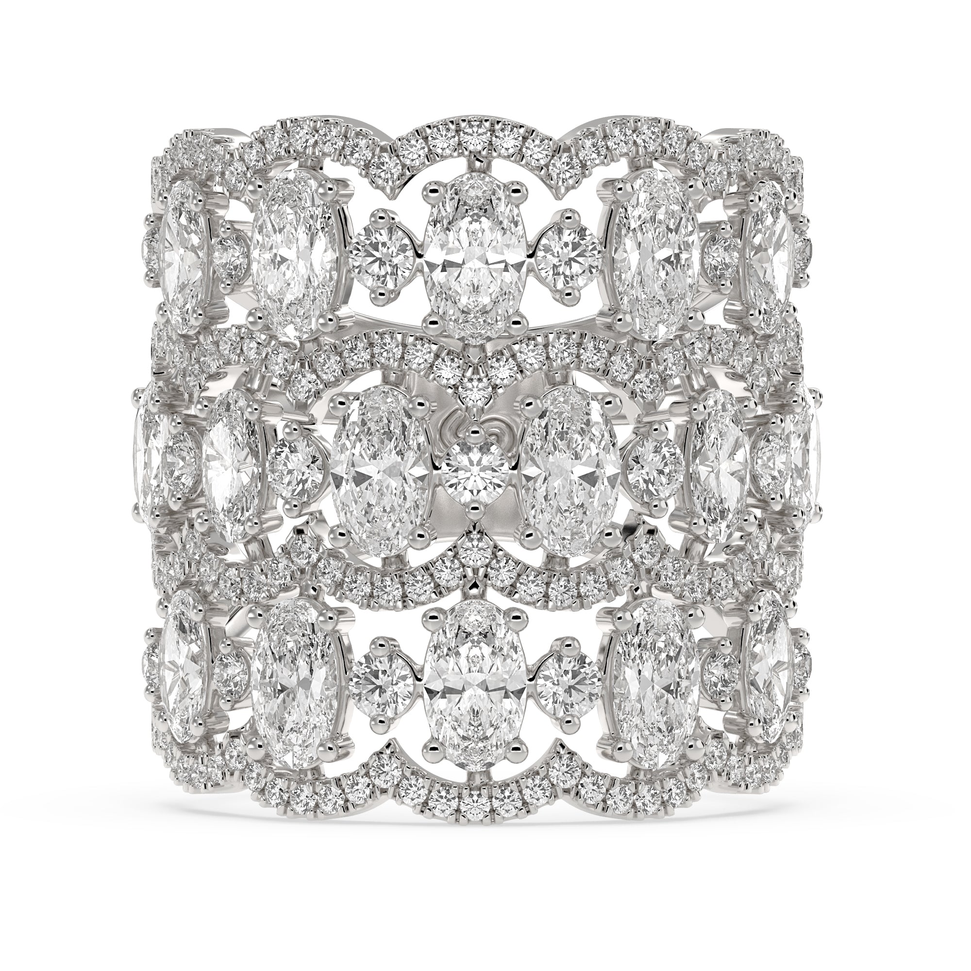Oval Cocktail Lab Grown Diamond Ring – Telīvina