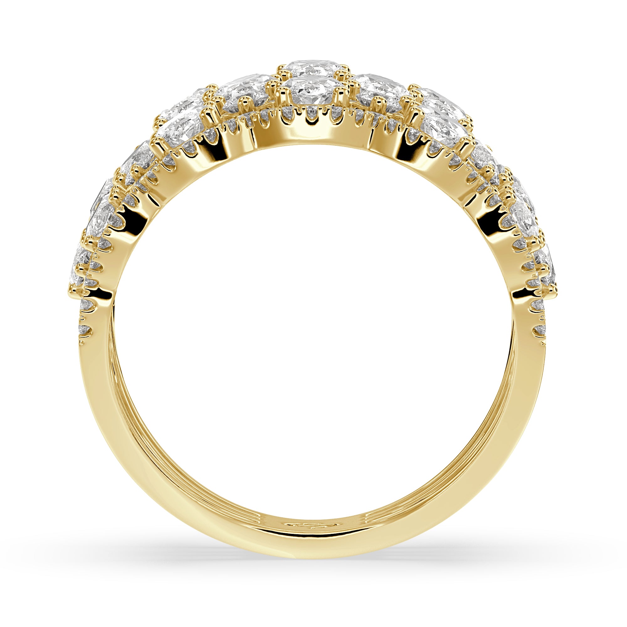 Oval Cocktail Lab Grown Diamond Ring – Telīvina