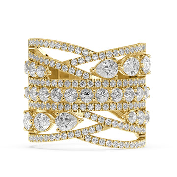 Stackable Lab Grown Diamond Ring – Merisē