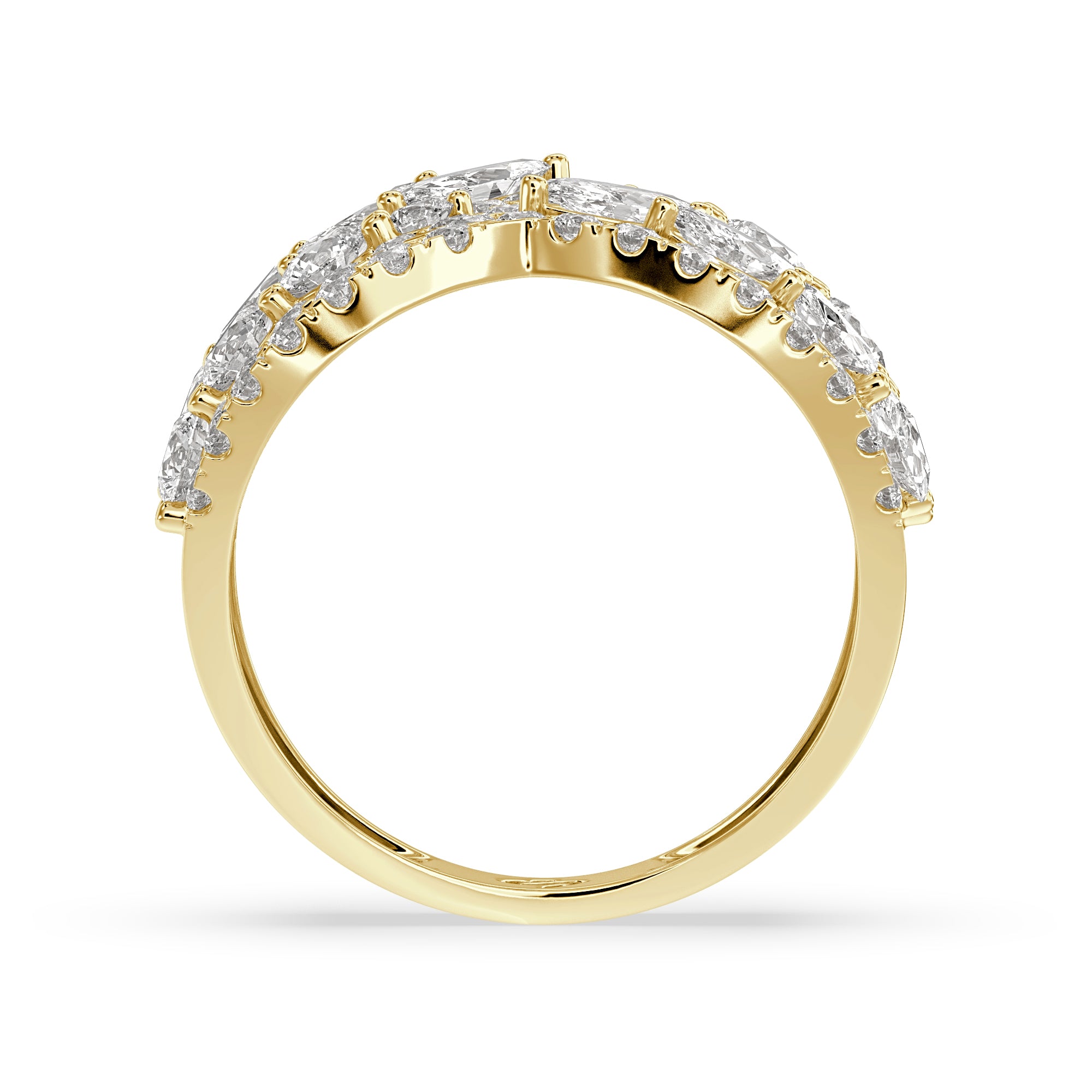 Marquise Cocktail Lab Grown Diamond Ring – Anka