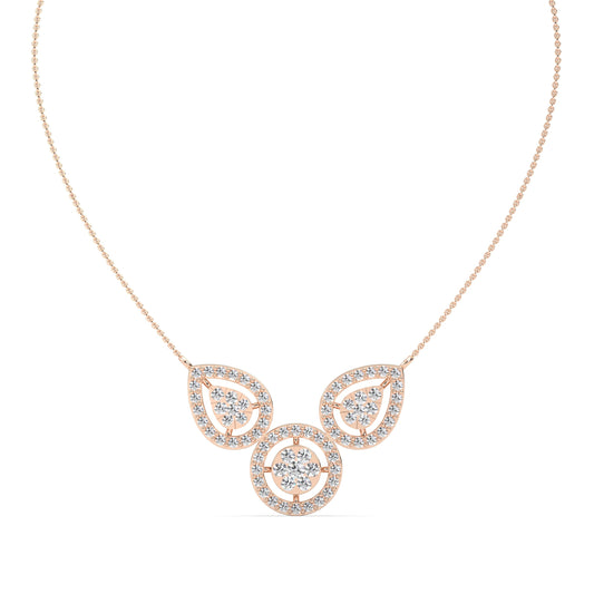 Pear Curl Necklace