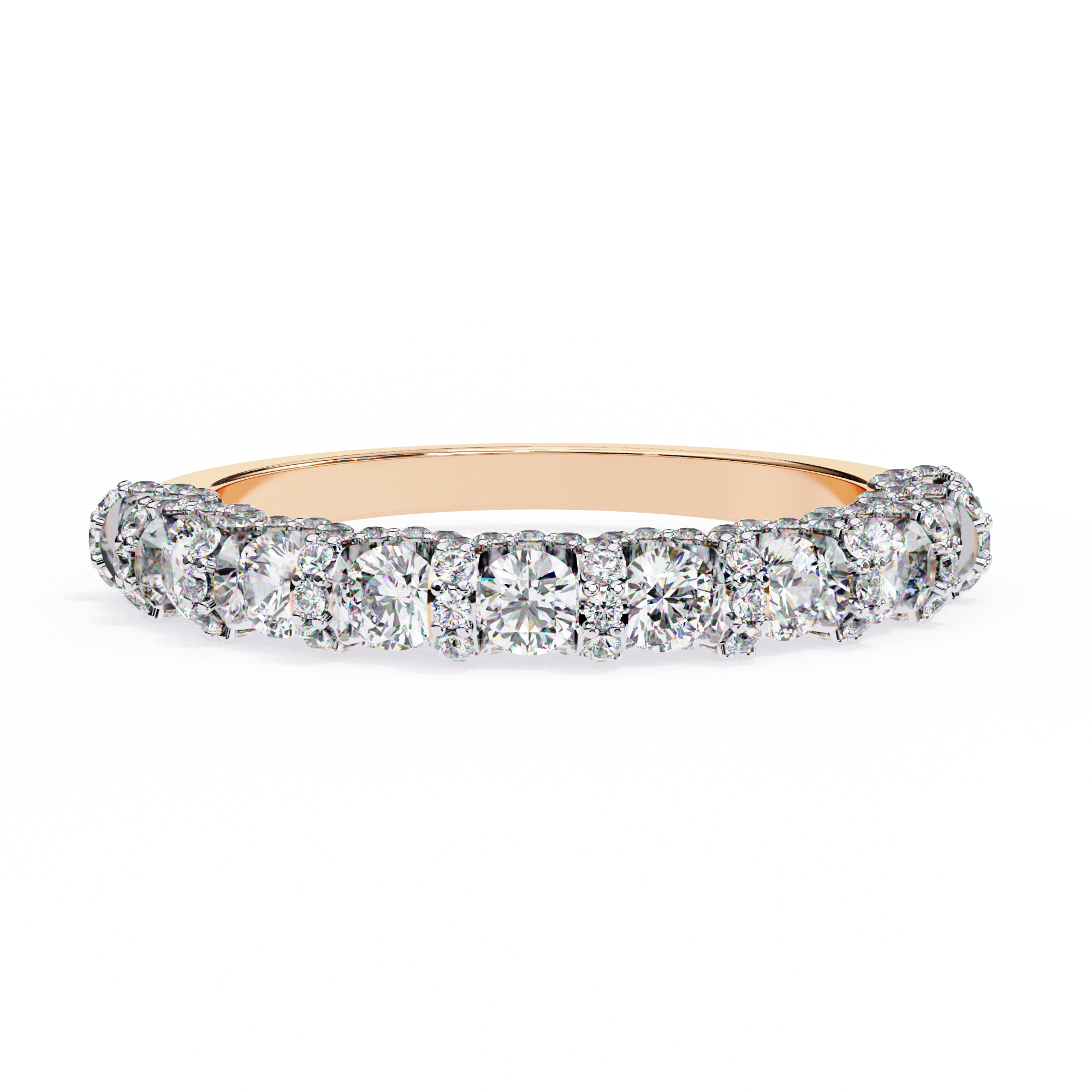 Rose round half band