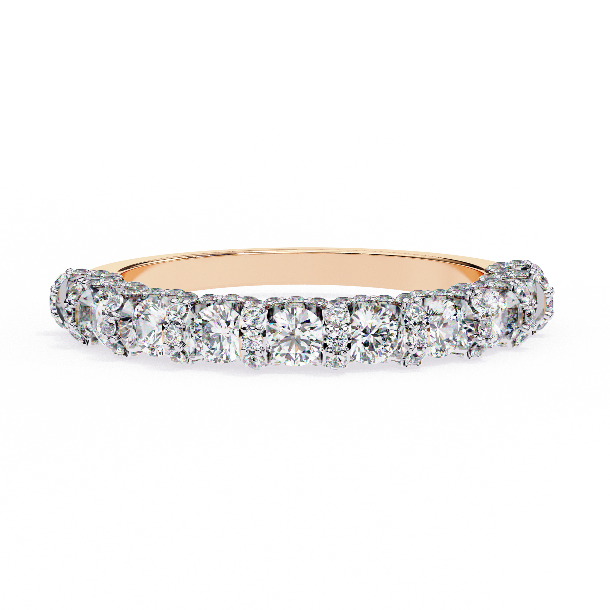Rose round half band