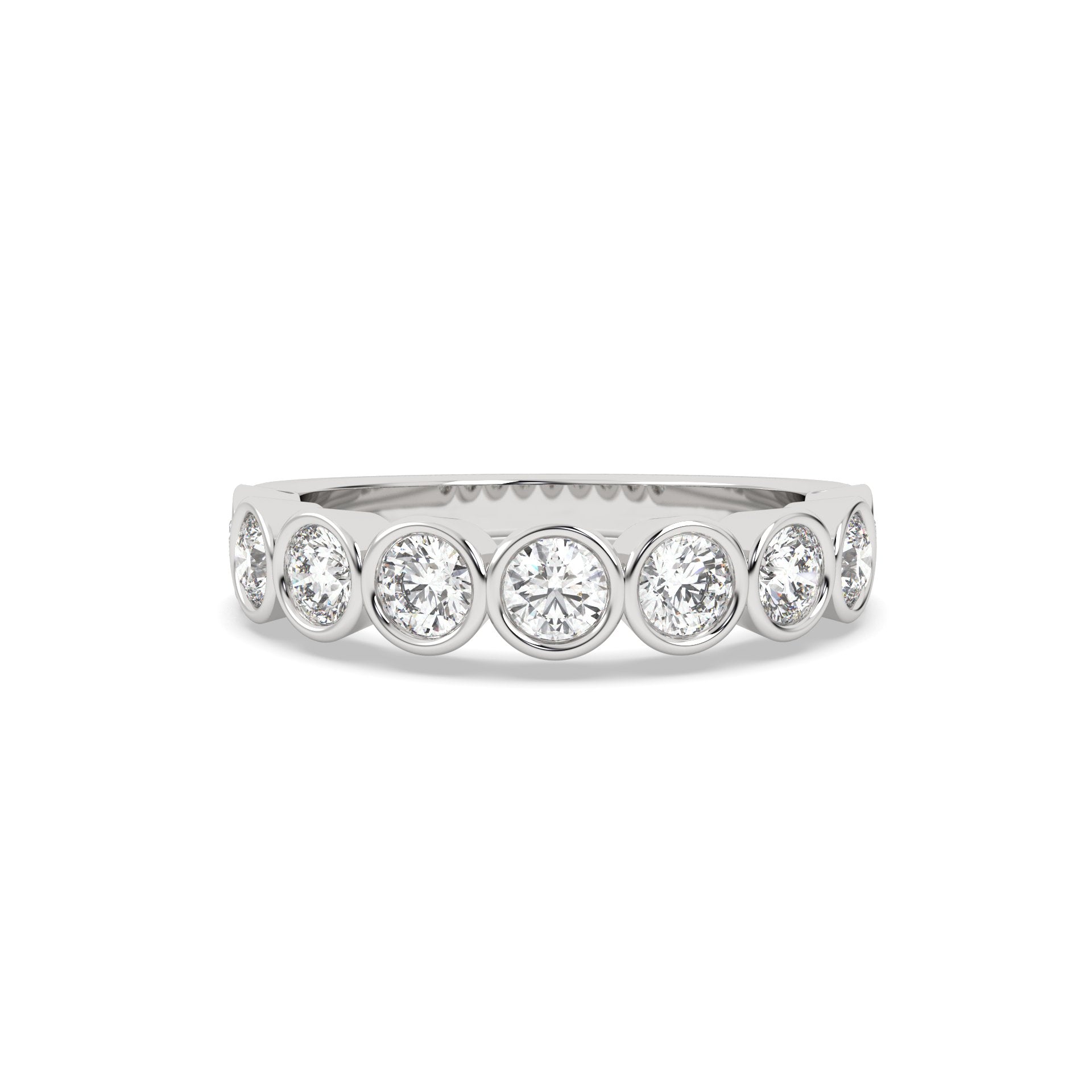 shop platinum color everyday wear diamond ring 1carat