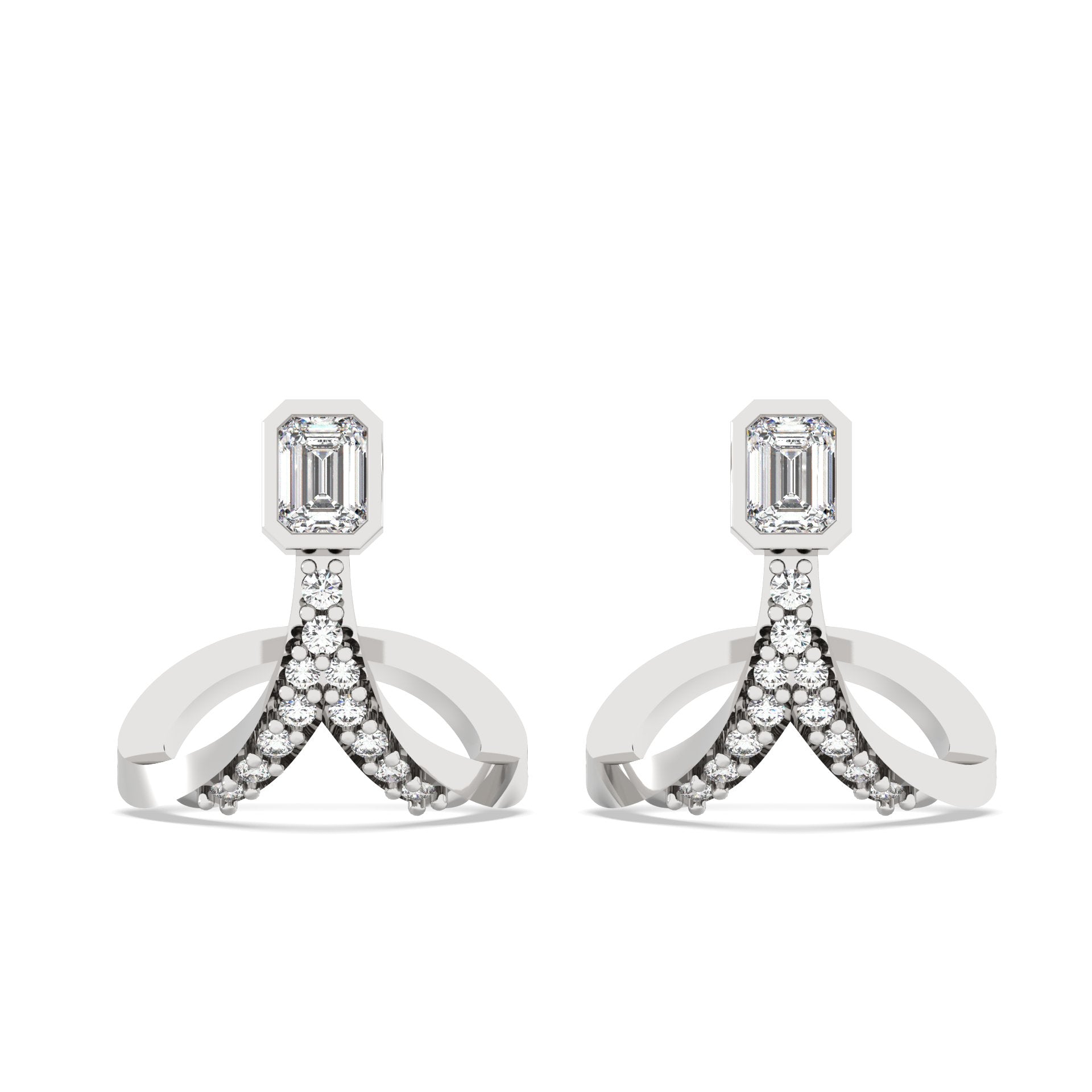 Hoop Lab Grown Diamond Earrings – Connecting Hope Hoops – 925 Silver