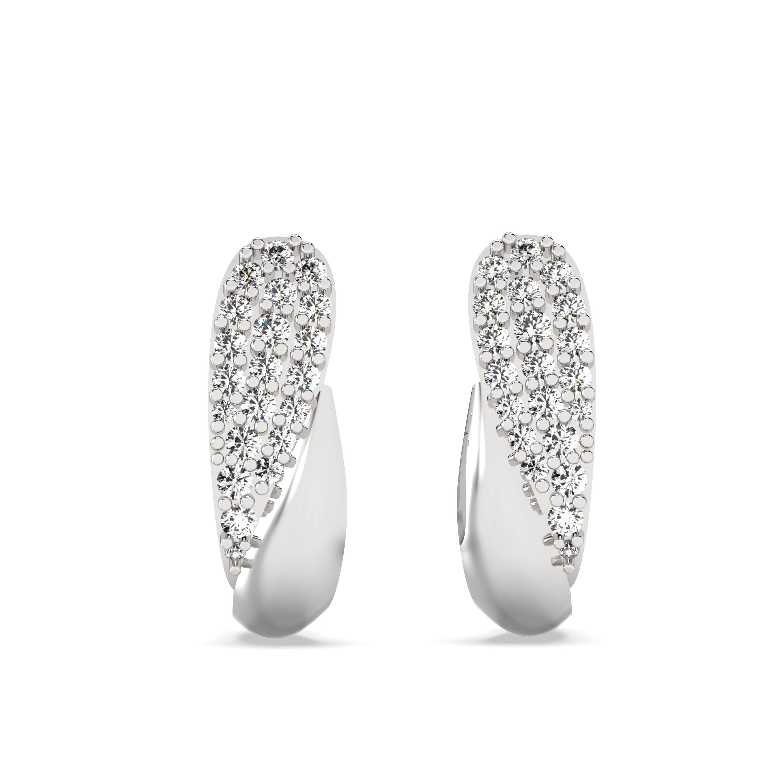 Starlight Gold Hoop Earrings