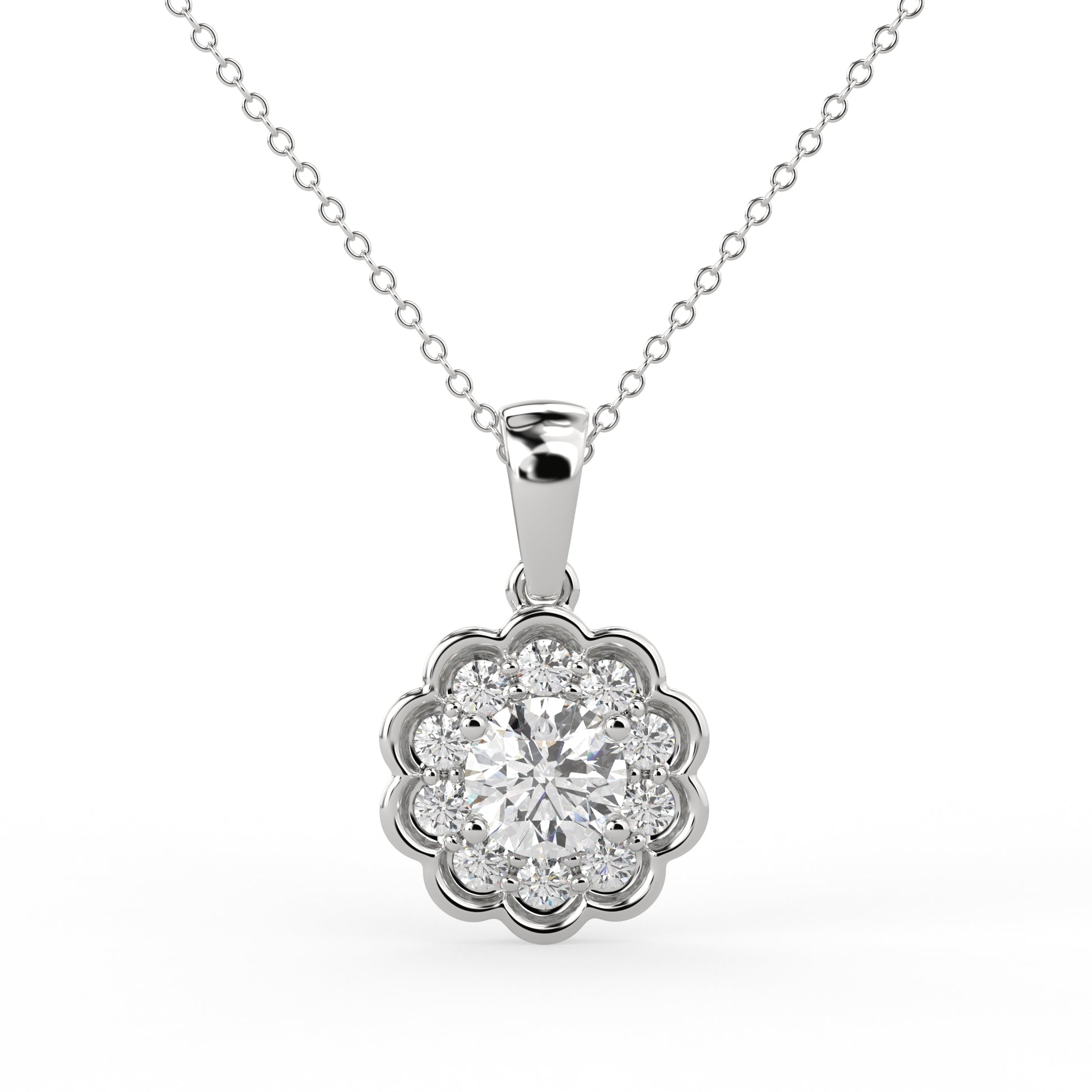 Eternal Bloom Pendant White Gold