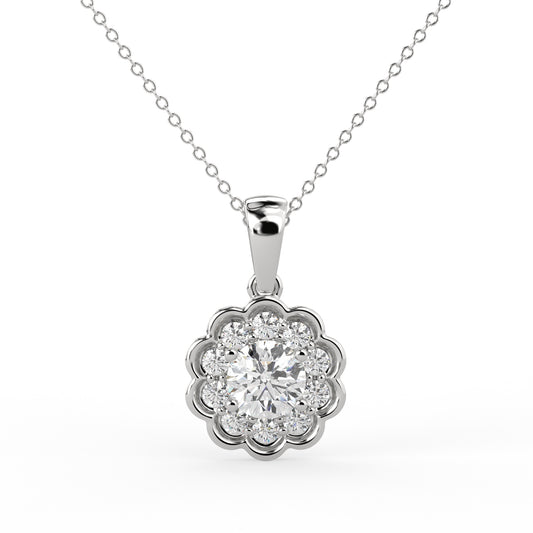 Eternal Bloom Pendant White Gold