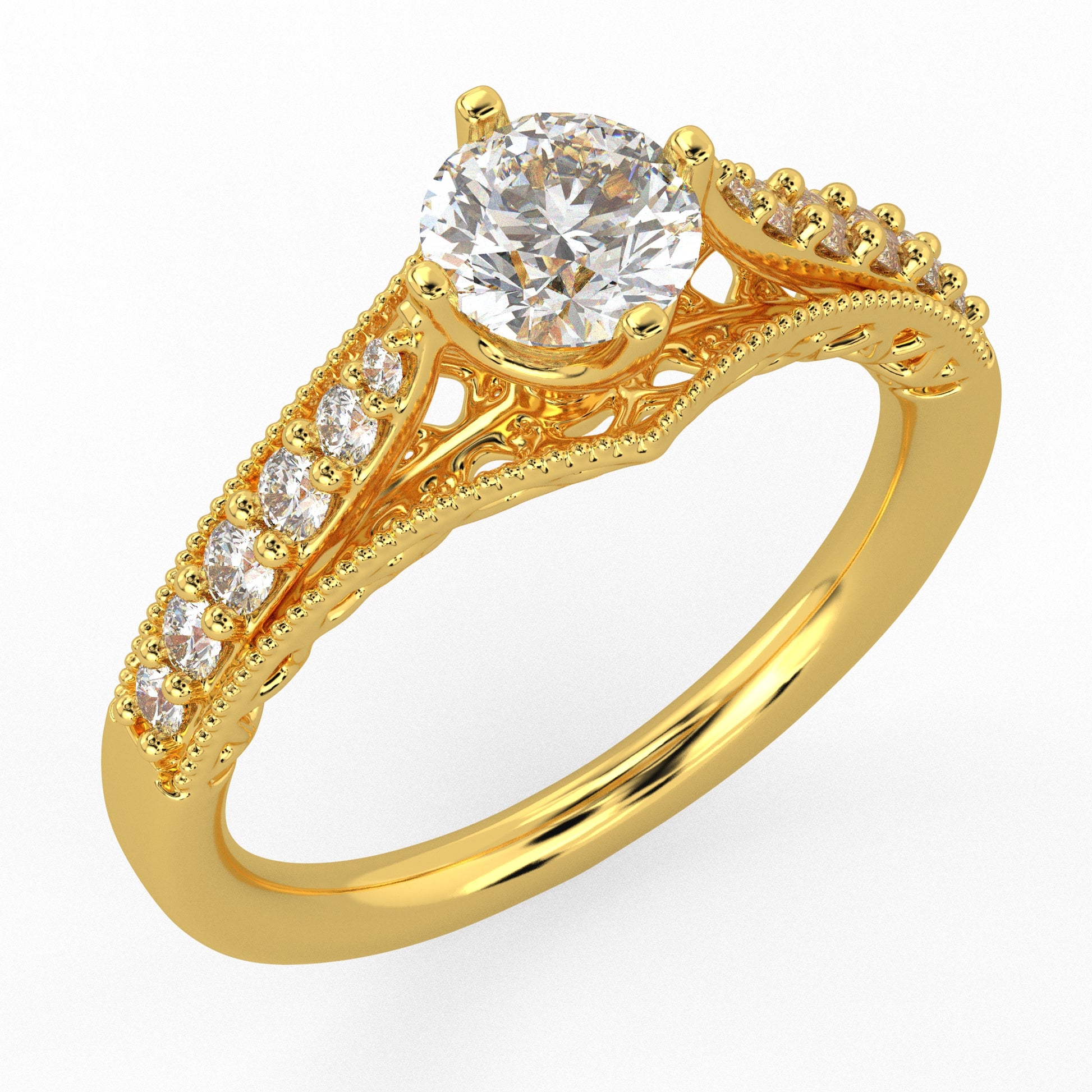 Radiance Klara Ring Yellow Gold