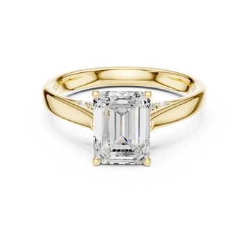 Yellow Gold Emerald Ring