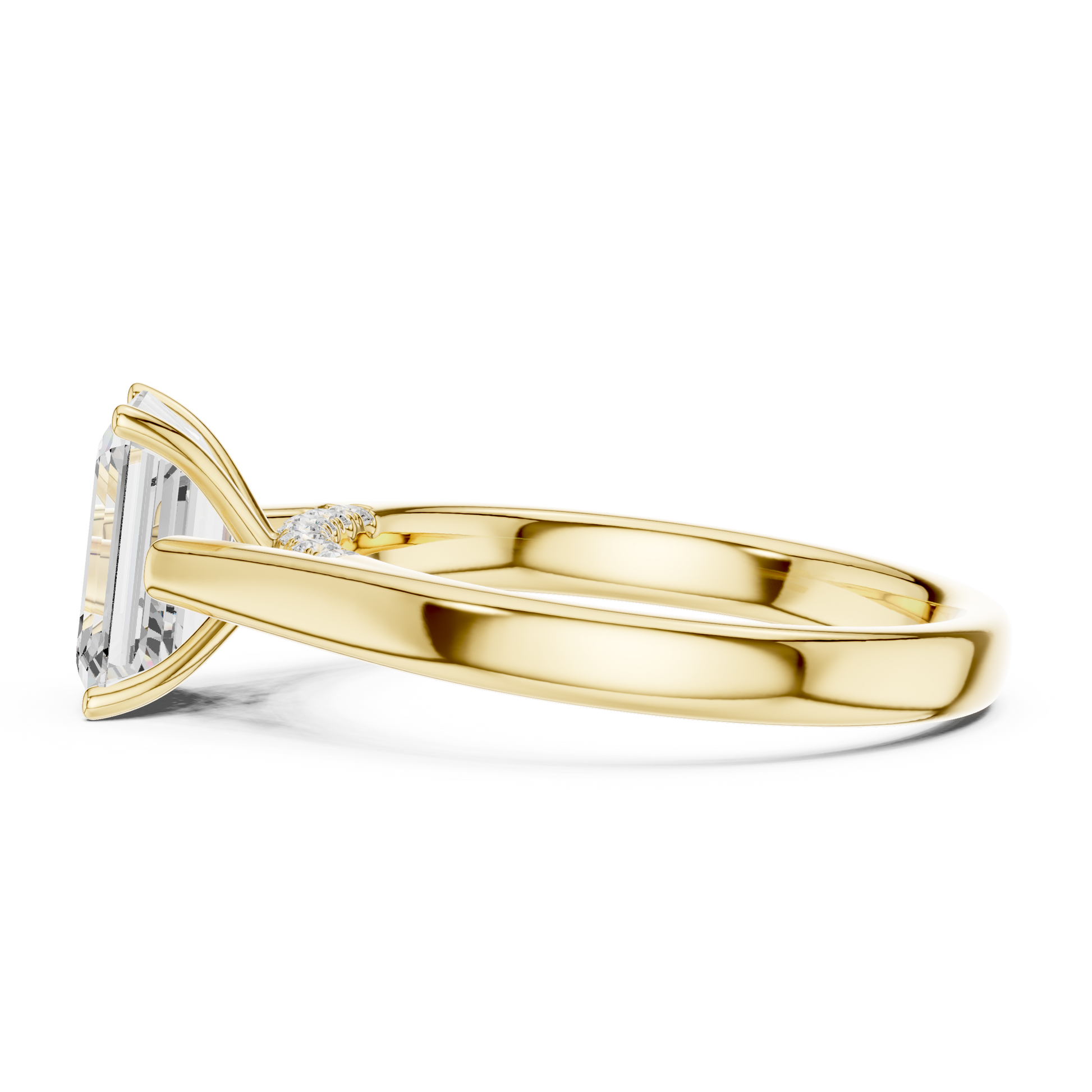 Yellow Gold Emerald Ring Video