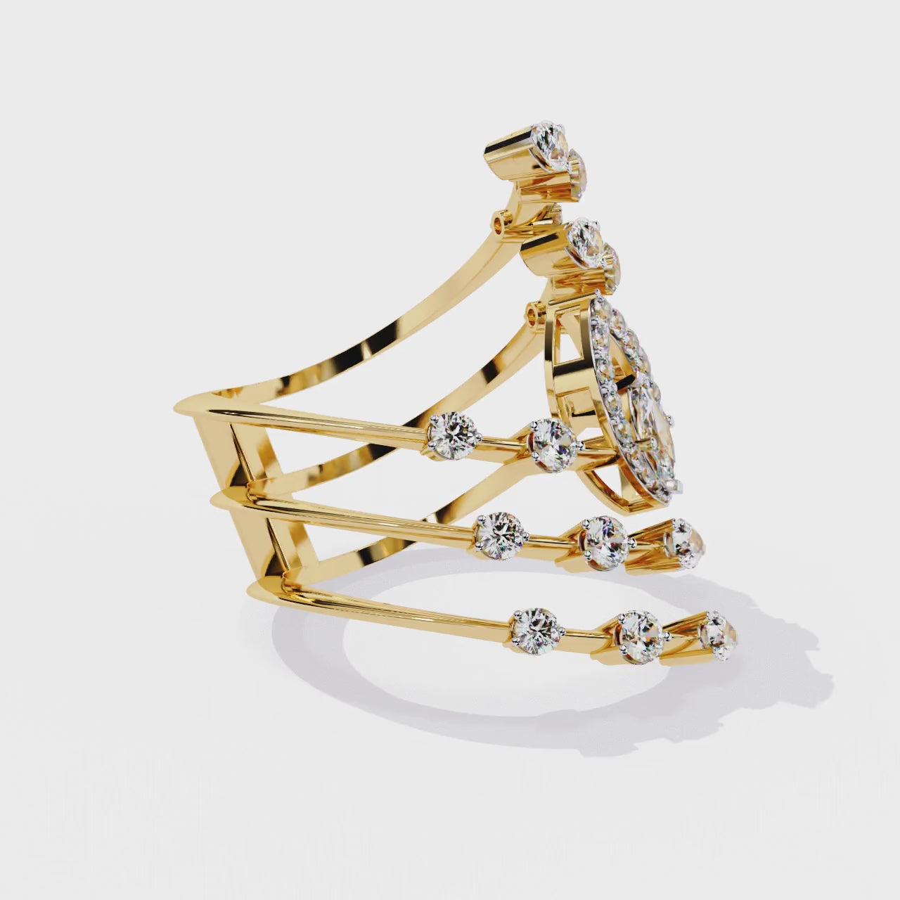 Yellow Gold Marquise Ring Video
