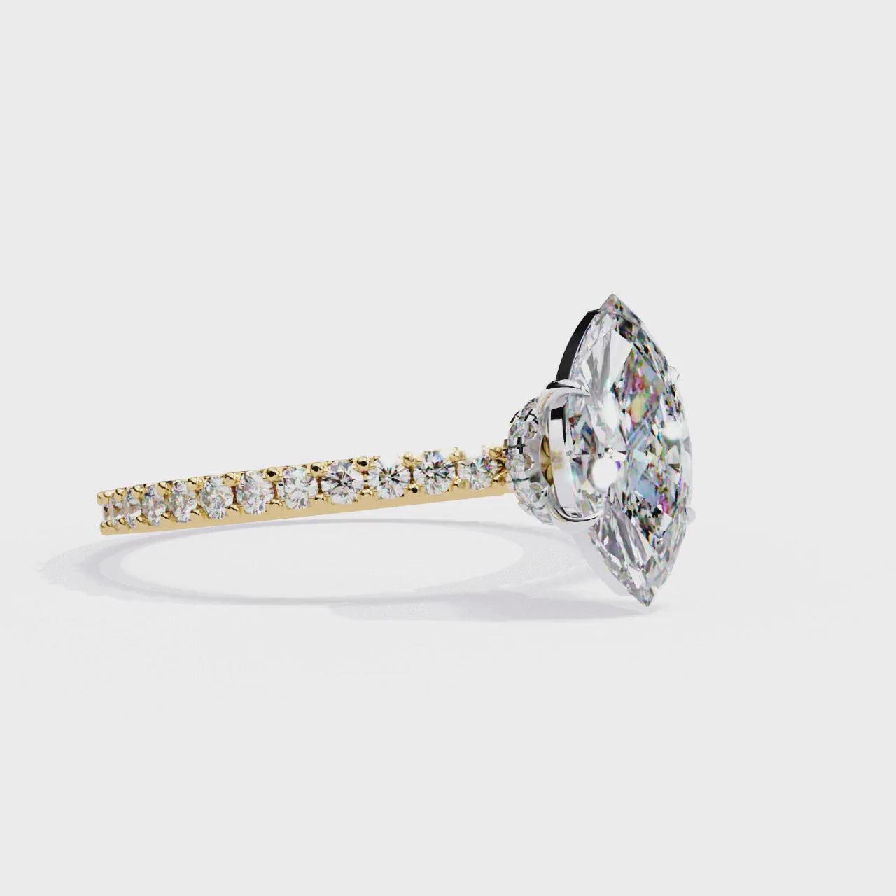 Yellow Gold Marquise Ring Video