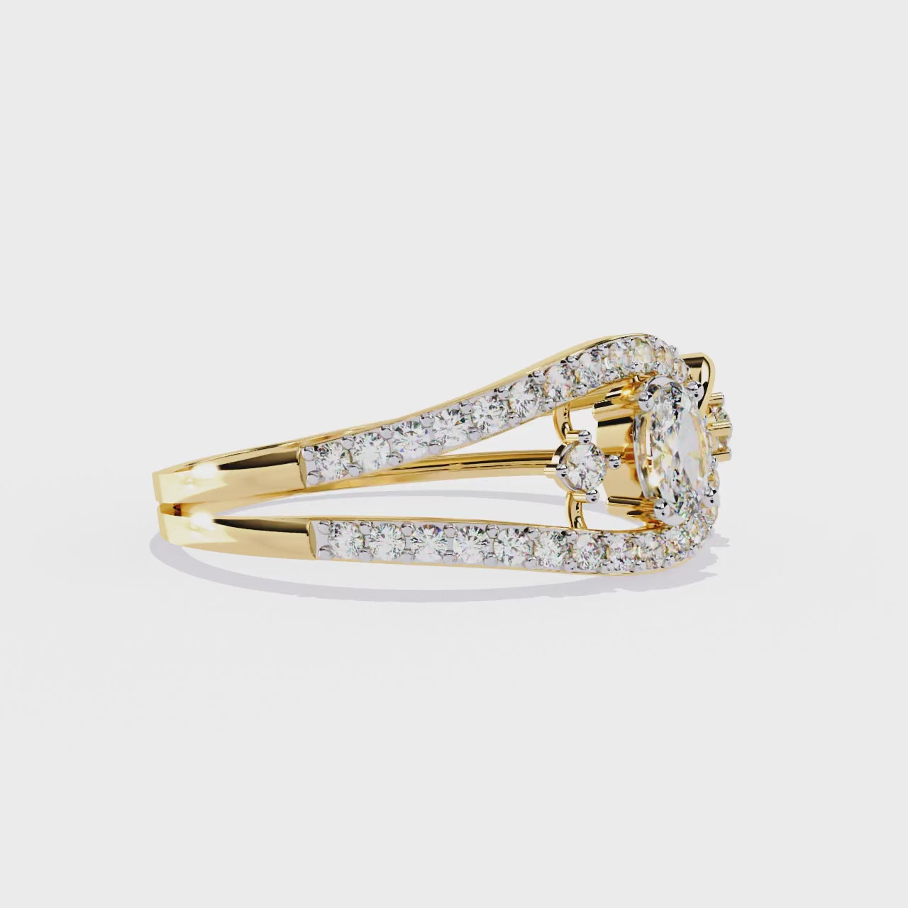 Yellow Oval Ring Video