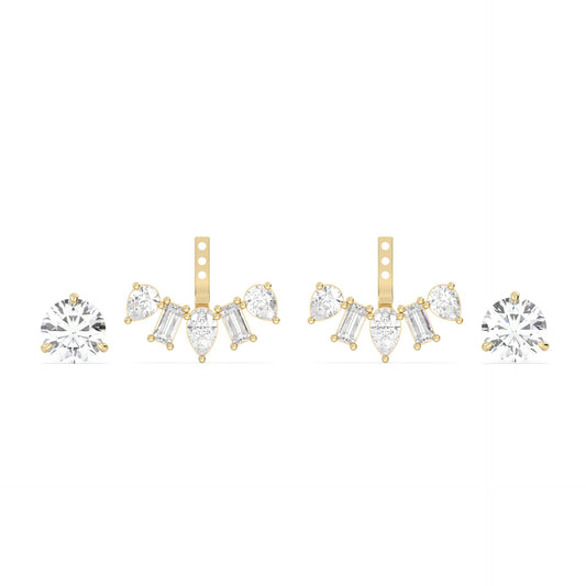 Iris Multi Shaped Functional Earrings