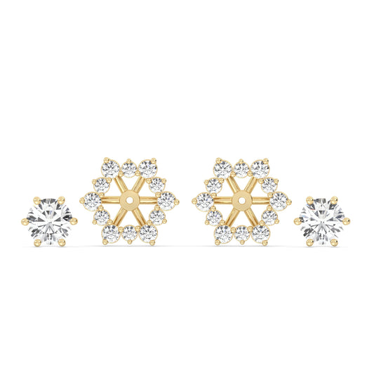 Aurora Floral Functional Earrings