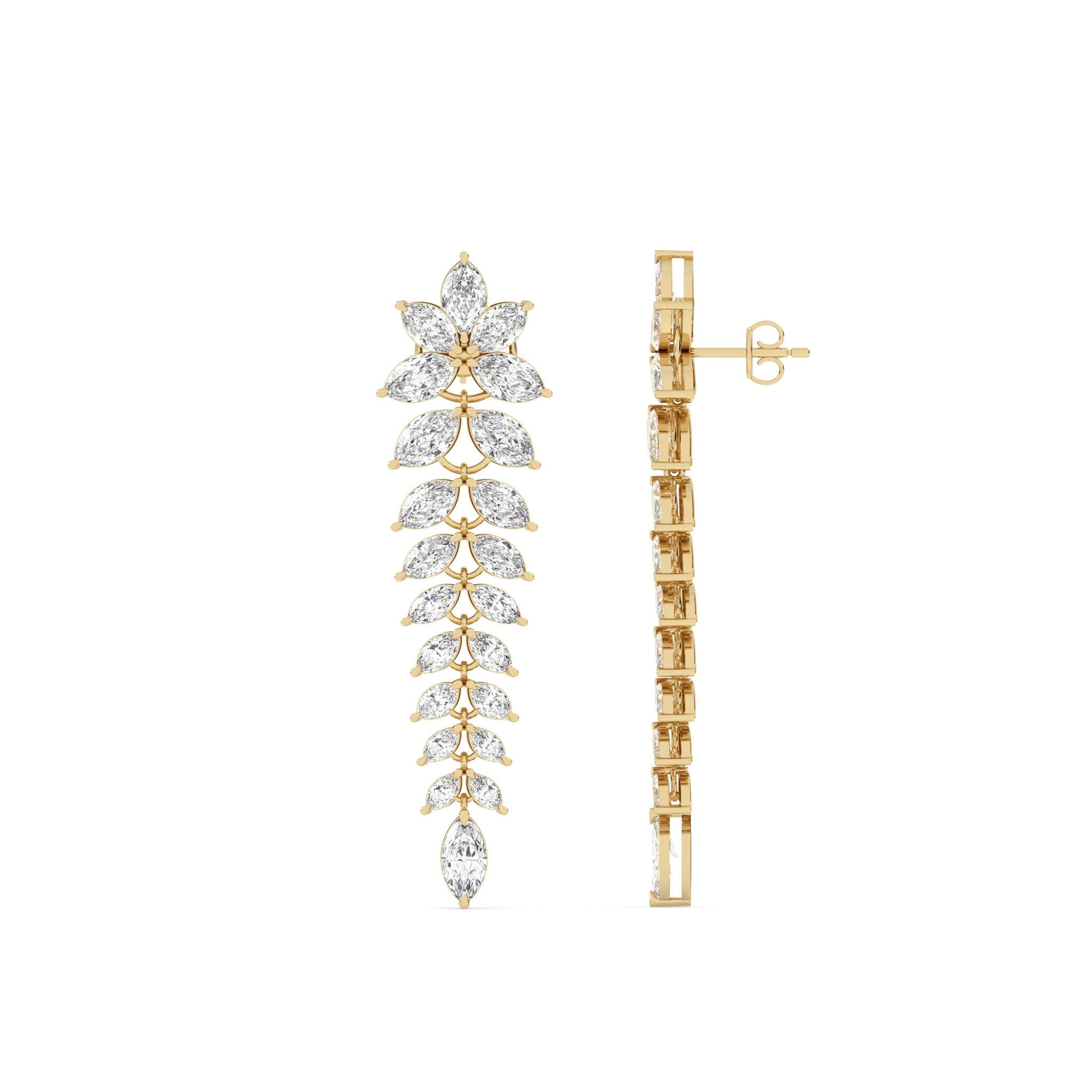 Marquise Strand Earrings